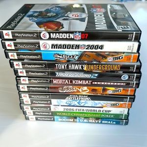 12 Play Station 2 games
